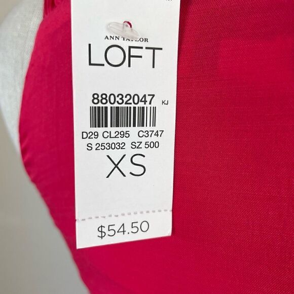LOFT Sleeveless Blouse Top Size XS EUC - Picture 6 of 7